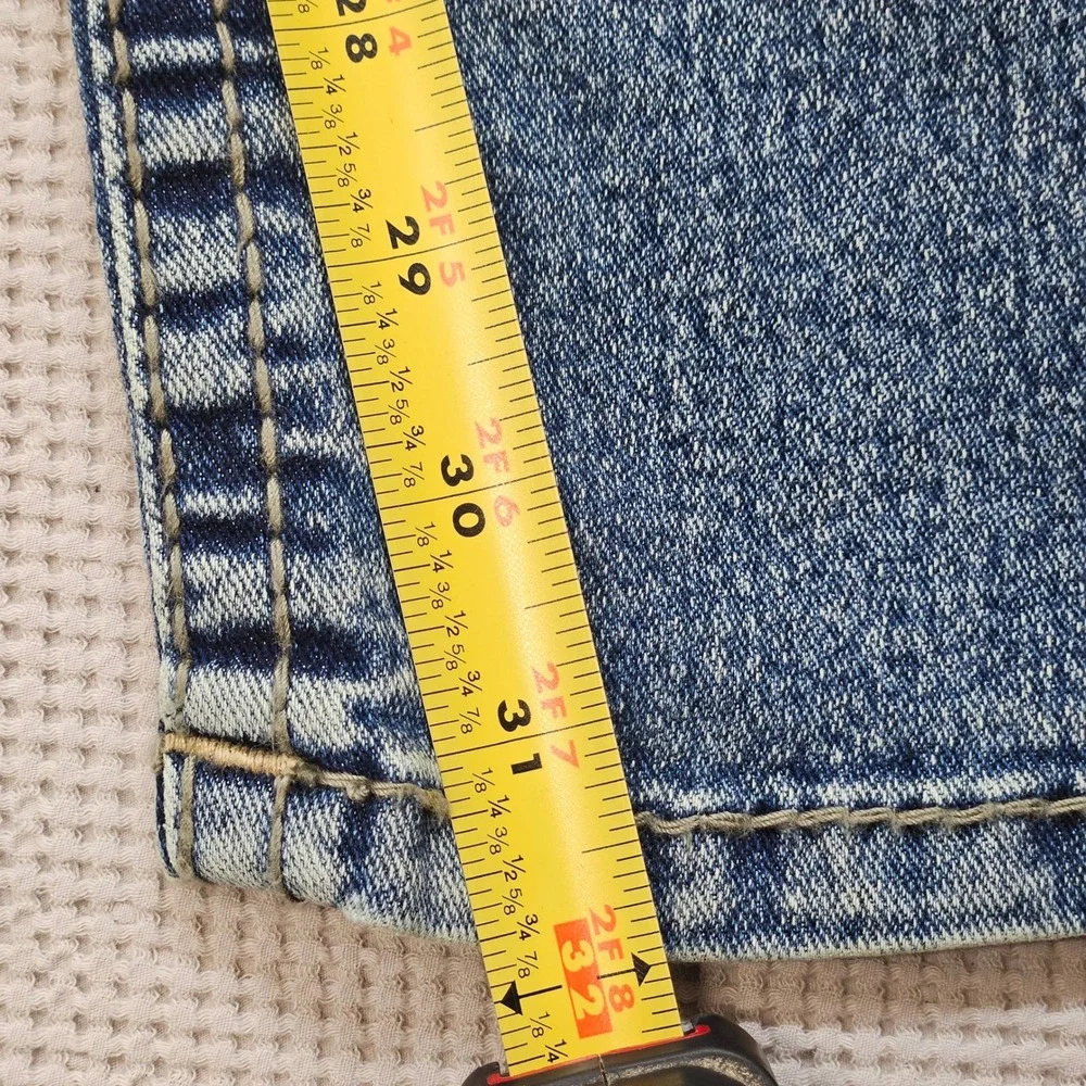 True Religion Geno Big T‎ Flap Slim Jeans 38 Medium Melting Wash 700219 Mens NEW